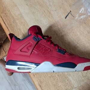 Jordan Athletic Shoes Red and Blue